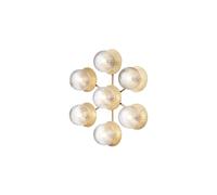 Plafonnier Liila Star, Optique Transparent