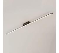 Plafonnier linéaire LED Moderne, Lampe Suspendue Semi-encastrée Minimaliste pour Salle à Manger, Salon, Cuisine, Couloir et Placard, Solution d'éclairage à Bande élégante
