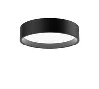 Plafonnier Louis Poulsen LP Circle, Diffuseur Opale Ø45 3000 K, Interrupteur Dali/Dim, Noir