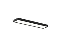 Plafonnier Louis Poulsen LP Slim, Diffuseur Opale 3 000 K et Dali Noir