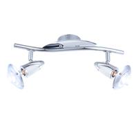 Plafonnier lumière métal chromé blanc spot mobile salon chambre bureau