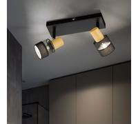 Plafonnier Lumière pour Salle à Manger Spots Réglable 2-Flammig L 38,5 CM