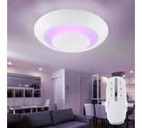 Plafonnier Luminaire de Cuisine Changement Couleur Minuteur Télécommande D 50 CM