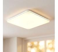 Plafonnier Luminaire de Salon 3 Niveaux Intensité Variable Blanc LED L 53 CM