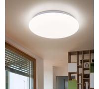 Plafonnier Luminaire de Salon Couloir LED 3-Stufen Dimmable Blanc Rond Cuisine