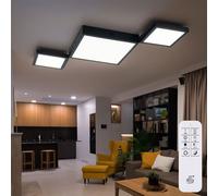 Plafonnier Luminaire de Salon LED Lampe Design Intensité Variable Tdc L 93cm