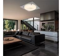 Plafonnier Lumière pour Salle à Manger Verre Cristal Éclairage Miroir LED