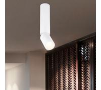 Plafonnier spot de plafond lampe de salle à manger lampe de salon lampe de cuisine, aluminium blanc, spot mobile, 1x LED 8W 502Lm 3000K blanc chaud, H 23 cm