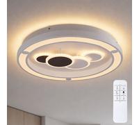 Plafonnier Luminaire de Salon Tdc Télécommande Variateur LED D 48 CM