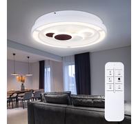 Plafonnier Luminaire de Salon Tdc Télécommande Variateur LED D 48 CM