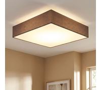 Plafonnier Luminaire de Salon Tissu 3 Niveaux Tdc LED L 50 CM