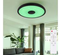 Plafonnier Luminaire Haut-Parleur de Cuisine Étoiles Effet Télécommande LED