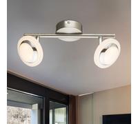 Plafonnier Luminaire Sportif Pivotant Lumière pour Salle à Manger LED Chaude