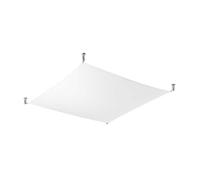 Plafonnier LUNA 2 blanc 4xG13 8,5W tissu 15x105x105cm Sollux Lighting