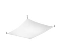 Plafonnier LUNA 3 blanc 6xG13 8,5W tissu 15x105x130cm Sollux Lighting