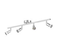 Plafonnier LUNARA à quatre flammes avec ampoules LED GU10 de 468lm chacune