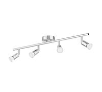 Plafonnier LUNARA à quatre flammes avec ampoules LED GU10 de 630lm chacune