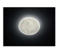 Plafonnier lune lunar blanc 1x22w smd led Blanc G