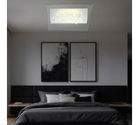 Plafonnier Lustre en Cristal LED Lampe de Salon Couloir Verre