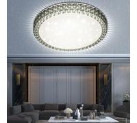 Plafonnier Lustre en Cristal Plafonnier LED Lampe de Chambre Sterneneffekt