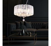 Plafonnier Lustre Suspension En Cristal Lampe Suspendue Pour Le Salon
