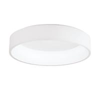 Plafonnier M1 LED 4X8,8W en acier et matière synthétique blanc D595mm