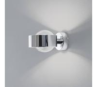 Plafonnier Mado Argon, dimmable, argenté, Salle de bain, Métal, Moderne, Plafonnier Salle De Bain