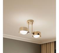 Plafonnier Mado Argon, dimmable, doré, Salle de bain, Métal, Moderne, Plafonnier Salle De Bain