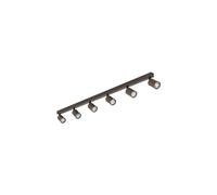 Plafonnier marron 127 cm 6 x GU10 TOP 6183