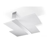 Plafonnier MASSIMO E27 LED Moderne Loft Design pr Chambre Salon Escalier Couloir - Chrome