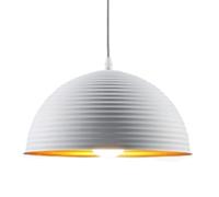 Plafonnier Minimaliste en Demi-Cercle, luminaire décoratif d'intérieur raffiné, en Or Blanc, idéal pour Un Salon, Une Salle à Manger ou Une Chambre à Coucher, Design Industriel.