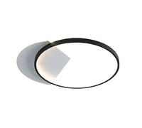 Plafonnier minimaliste en fer forgé, luminaire LED à gradation de 3 couleurs, pour salon et chambre à coucher, lampe moderne à encastrer, éclairage de décoration d'intérieur élégant interesting