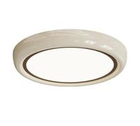 Plafonnier Minimaliste Style Crème Plafonnier LED Créatif À Économie D'énergie Lampe À Panneau Élégante Et Personnalisée Installation Encastrée, Luminaires Faciles À Installer pour Salon E