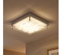 Plafonnier Modèle Salle À Manger Éclairage LED Carré L 25 Cm