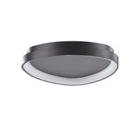 Plafonnier Moderne à LED Intégrées Forme de triangle Métal Noir Nanding [EEK: G]