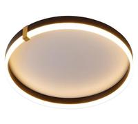 Plafonnier moderne à LED pour intérieur - Lustre encastré en acrylique à l'ambiance chaleureuse et romantique, idéal pour le salon, la chambre et la cuisine (66 cm, intensité variable en continu)