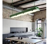 Plafonnier Moderne de Style Industriel rectangulaire, Style Vintage, luminaire Suspendu rectangulaire pour îlot de Cuisine, Style Nordique Vert, idéal pour Une Table de Billard ou