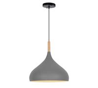 Plafonnier Moderne et coloré pour îlot de Cuisine, Lampe Suspendue Jaune à 1 Ampoule, culot E27, idéal pour Un Salon, Une Salle à Manger ou Une Table de Chevet.