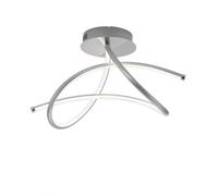 Plafonnier Moderne LED L: 51 Cm Métal 3000 K Chaud 3380 Lm