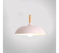 Plafonnier Moderne Style Macaron Suspensions Créatives Colorées Lampe Suspendue Décorative en Bois Plafonnier À Tête Unique Tendance pour Chevet Rustique Au-Dessus De L'évier