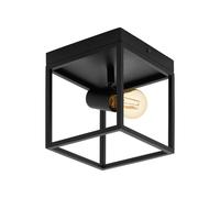 Plafonnier Moderne Vintage Minimal Noir 1 Lumière GL0558
