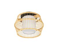 Plafonnier MONTERROSO E27 1X40W en acier noir D345mm