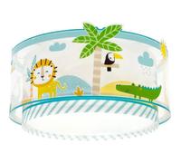 Plafonnier My Little Jungle Animaux Jungle Lustre Chambre Enfant Lampe de Plafond 76116 E27