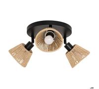 Atmosphera - Plafonnier myha beige 25x21cm