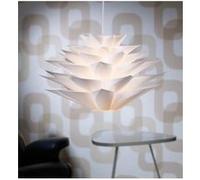 Plafonnier ''Nénuphar'' 28 X 55 cm Blanc G