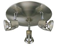 Plafonnier nickel 3 spots Arco CRISTALRECORD 001-2000-3-053