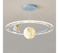 Plafonnier nordique pour chambre d'enfant, luminaire suspendu moderne du milieu du siècle avec astronaute, pour chambres de garçons et de filles, lustre de plafond, luminaire pour salon, lampe de