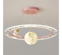 Plafonnier nordique pour chambre d'enfant, luminaire suspendu moderne du milieu du siècle avec astronaute, pour chambres de garçons et de filles, lustre de plafond, luminaire pour salon, lampe de