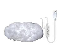 Plafonnier nuage flottant - Plafonnier nuage pour chambre à coucher, luminaire télécommandé, lumière d'ambiance réglable, décoration onirique | Plafonnie nuag pour chambre à coucher, ambiance apaisa