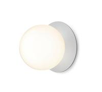 Plafonnier Nuura Liila 1, Grand , Argent et en Verre Opale
